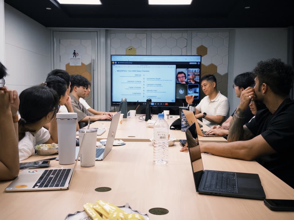 An ikigai Launchpad mentor session with founders